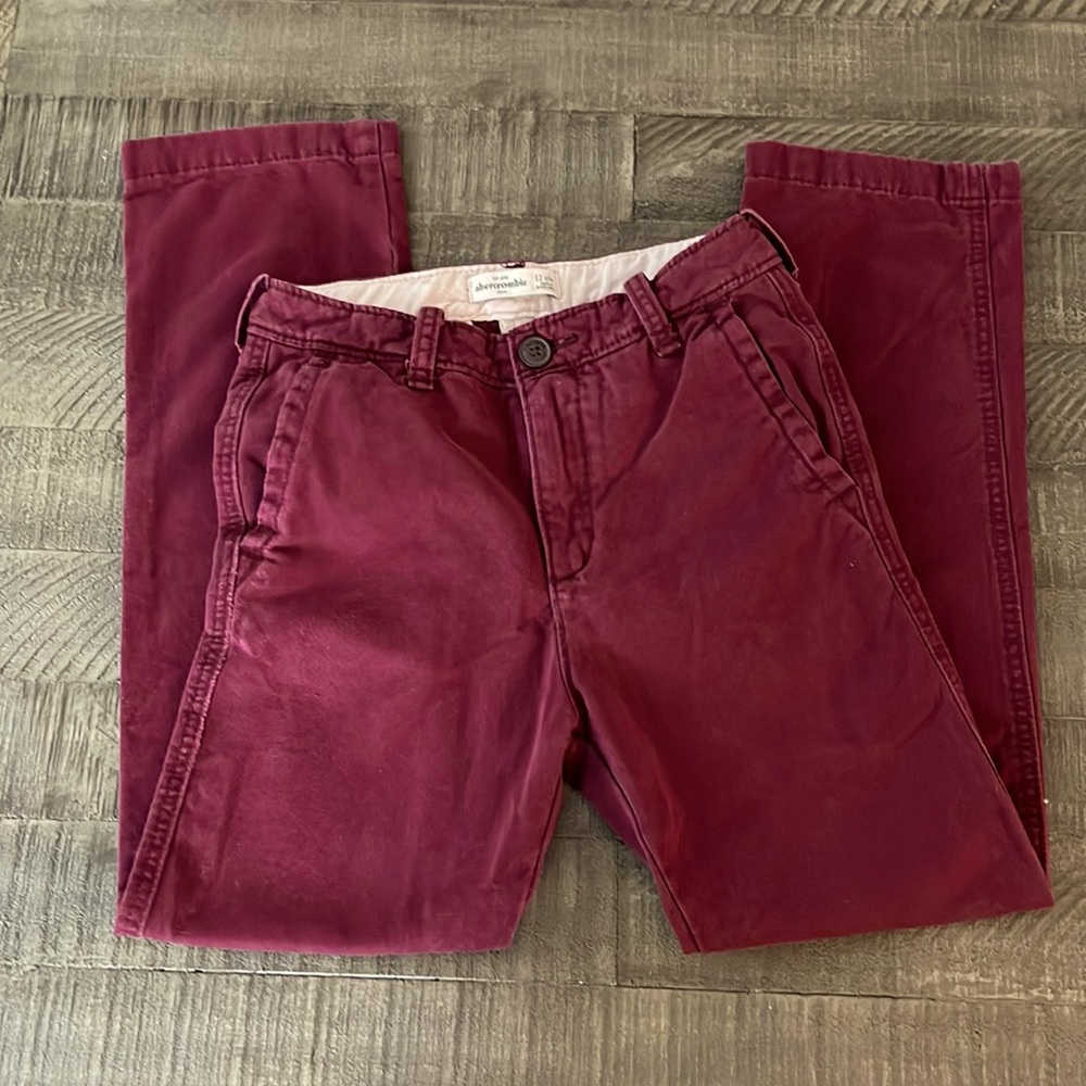 Abercrombie Kids Flat Front Chino’s